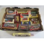 Sixteen diecast vehicles by Lledo and others, all items boxed, packaging requires cleaning, G (