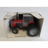 ERTL Massey Ferguson 698 tractor finished in red/silver, boxed, E (Est. plus 21% premium inc. VAT)