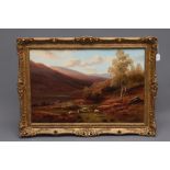 WILLIAM MELLOR (1851-1931), Near Capel Curig, North Wales, oil on canvas, signed, inscribed to