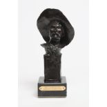 ROY HARRIS AFTER FREDERIC REMINGTON (1861-1909), "The Sargeant", signed bronze, dark brown