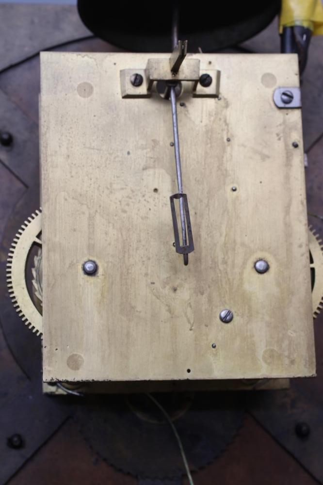 AN OAK LONGCASE CLOCK, signed David Collier, Gatley, the eight day movement with anchor escapement - Image 10 of 12