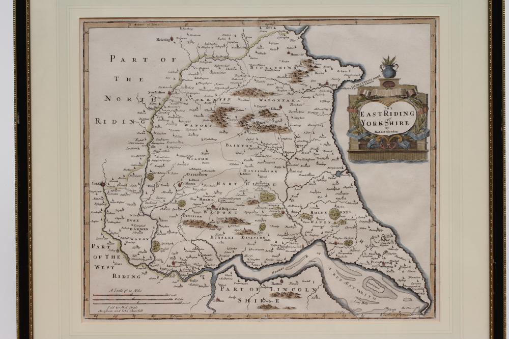 ROBERT MORDEN (1650-1703), The North Riding of Yorkshire, The East Riding of Yorkshire and The - Bild 4 aus 4