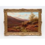 WILLIAM MELLOR (1851-1931), Near Capel Curig, North Wales, oil on canvas, signed, inscribed to