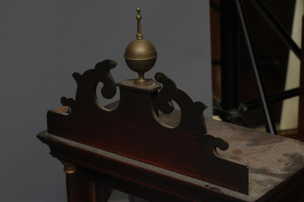 AN OAK LONGCASE CLOCK by John Edwards, Norwich, the thirty hour lantern movement with anchor - Image 4 of 22