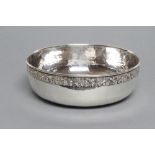 AN ITALIAN BOWL, maker Brandimarte, purity 925, country mark and numbered 283-FI, of plain