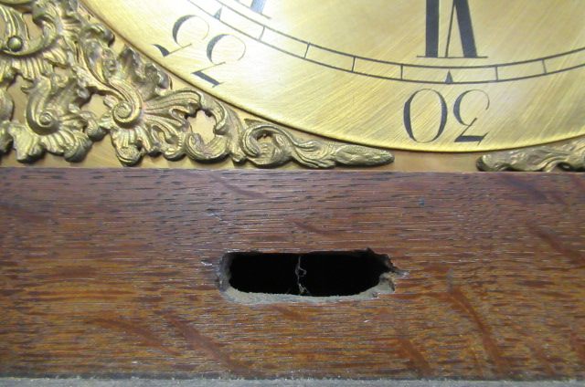 AN OAK LONGCASE CLOCK by John Edwards, Norwich, the thirty hour lantern movement with anchor - Image 13 of 22