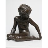 TOM GREENSHIELDS (1915-1994), Laura in the Garden, hand finished cold cast resin bronze, limited