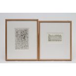 ANTHONY GROSS (1905-1984), "Twelve Noble Spartan Virgins", etching, limited edition 126/270, 8 3/