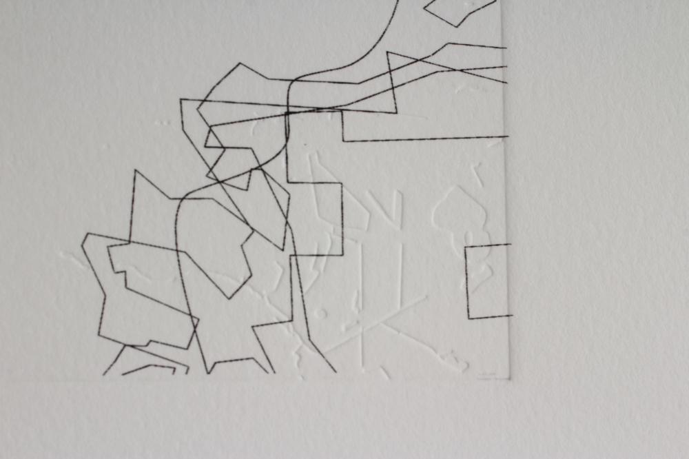 ANDY BOLTON (Contemporary), "The Boundaries of London", screen print and blind embossing, limited - Image 4 of 6