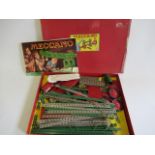 A pre-war Meccano Set No.5 red/green in playworn condition, incomplete, F-P (Est. plus 21% premium