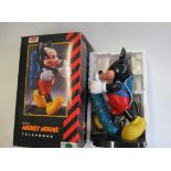 A Walt Disney Mickey Mouse telephone by Tele Concept, boxed, F (Est. plus 21% premium inc. VAT)