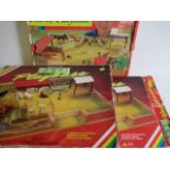 Four Britains Farm Playbase Sets, some with figures and accessories, boxes AF, not checked for