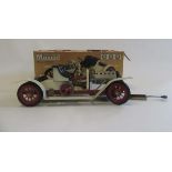 A Mamod steam Roadster, boxed with burner, box F, model G (Est. plus 21% premium inc. VAT)