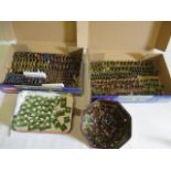 25mm War Gaming figures of the Persian army, all items painted on wooden bases, G (Est. plus 21%