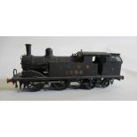 Coarse scale three rail 0-4-0 L.N.E.R. tank locomotive, 1884 to tank side, finished in black, F (