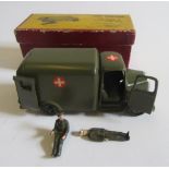 Britains 1512 Ambulance with driver and wounded man, box G, model G-E (Est. plus 21% premium inc.