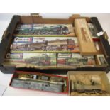 A collection of model railway kits including two Wills fine cast, four Kitmaster, Lynton and