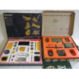 Two late issue Meccano sets comprising No 3 motorised and Army Multikit Set, boxed, P-F (Est. plus