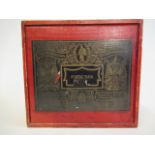 Ponton Train Set of late 19th century soldiers in wooden box marked Made in German, G (Est. plus 21%