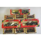 Britains military vehicles including German Scout car, U.S. Jeep, British Scout car, Kubelwagen