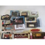Modern issue diecast vehicles including Royal State coach, B.R. Scammel truck and Oxford diecast