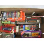 Twenty late issue diecast and plastic vehicles by Corgi, Dinky, Matchbox and others, all items