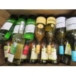 Nine bottles of New World white wine, comprising five bottles Grimont Chardonnay, one bottle Edition