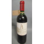 One bottle Grand vin de Chateau Latour, 1982, premier grand cru classe, Pauillac (Est. plus 21%
