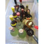 15 bottles of spirits including Valcourt Napoleon brandy, two bottles Ronrico rum, litre Vladivar
