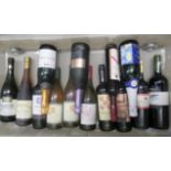 Thirteen bottles and one half bottle of European and New World wine, including 2009 Lobster Reef,