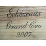 Six bottles Echezeaux, 2007, grand cru, Nuits St. Georges, Nicolas Potel, OWC (Est. plus 21% premium