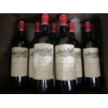 Seven bottles Chateau Calon-Segur, 1985, grand cru classe, Saint Estephe (Est. plus 21% premium inc.
