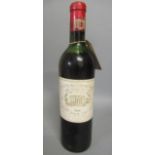 One bottle Chateau Margaux, 1969, premier grand cru classe (Est. plus 21% premium inc. VAT)