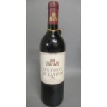 One bottle Les Forts de Latour, 1989, Pauillac (Est. plus 21% premium inc. VAT)