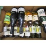 Seventeen bottles of Italian wine, comprising five 2008 Veneto Merlot-Pinot Grigio, three bottles