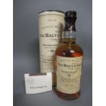 One bottle Balvenie 10 year old founder's reserve single malt whisky, in tube (Est. plus 21% premium