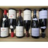 Six bottles of 2012 red Burgundy, comprising two Marsannay Domaine Bruno Clair, two Gevrey-