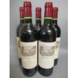 Five bottles Carruades de Lafite, 1999, Pauillac (Est. plus 21% premium inc. VAT)