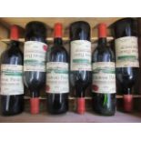 Six bottles Chateau Pavie, 1989, 1er grand cru classe, Saint Emilion, OWC without lid (Est. plus 21%
