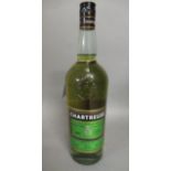 One litre Green Chartreuse, Garnier, 55% proof (Est. plus 21% premium inc. VAT)