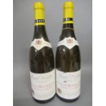 Two bottles Puligny-Montachet, 2002, Clos de la Garenne, premier cru, Joseph Drouhin (Est. plus