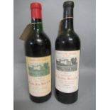 Two bottles of Chateau Calon-Segur, 1962 and 1964, grand cru classe, Saint Estephe (Est. plus 21%