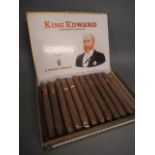 One box of 23 King Edward Invincible Deluxe Cigars (Est. plus 21% premium inc. VAT)