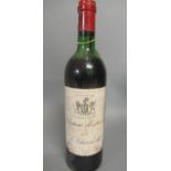 One bottle Chateau Montrose, 1975, L Charmolue (Est. plus 21% premium inc. VAT)