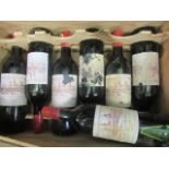 Seven bottles Cos D'Estournel, 1975, Saint-Estephe, OWC (Est. plus 21% premium inc. VAT)