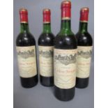 Four bottles Chateau Calon-Segur, 1983, grand cru classe, Saint Estephe (Est. plus 21% premium
