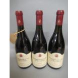 Three bottles Vosne-Romanee, Les Beaux Monts, 2001, 1er cru, Domaine Bruni Clavelier (Est. plus