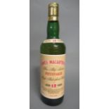 One bottle James Macarthur's Pittyvaich 12 year old single malt whisky, 53.5% vol (Est. plus 21%