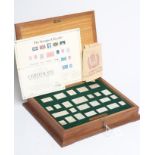 "THE STAMPS OF ROYALTY", maker Hallmark Replicas, London, 1877/8, No.3872 of a limited edition of