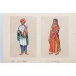 A COLLECTION OF EIGHTY FIVE INDIAN MICA PAINTINGS, 19th century, comprising sixty six of